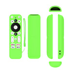 Y55 cho thiết bị phát trực tuyến ONN Android TV 4K UHD, vỏ bảo vệ điều khiển từ xa bằng silicone chống rơi