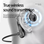 Tai nghe thể thao kinh doanh dẫn âm Bluetooth K69, K69 Đen, K69 Xanh lá