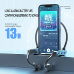Tai nghe thể thao kinh doanh dẫn âm Bluetooth K69, K69 Đen, K69 Xanh lá