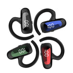 Tai nghe Bluetooth stereo màn hình kỹ thuật số dẫn truyền xương, Kiểu:, Tai đơn