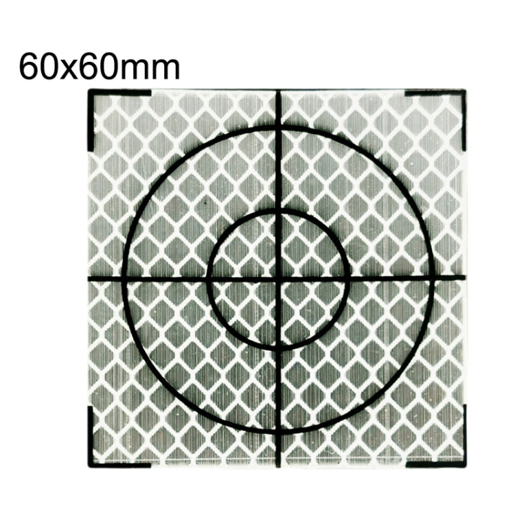 FP001 nhãn dán phản quang bản đồ đường hầm kim cương, nhãn điểm đo giám sát, kích thước: 60x60mm, 60x60mm, 60x60mm có hình tam giác
