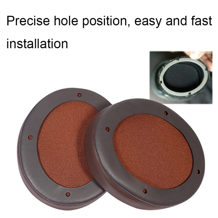 Bộ 2 vỏ mút mềm và thoáng khí cho tai nghe Edifier W855BT, Màu: Protein đen, Protein đen, Protein nâu, Da cừu đen, Da cừu nâu, Đen, Nâu, Lụa băng đen, Lưới đen