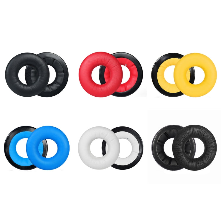 1 đôi vỏ mút tai nghe cho Sennheiser HD25-1II/25/25SP/25SP-II, Đen, Đỏ, Vàng, Xanh dương, Trắng, Đen nhăn