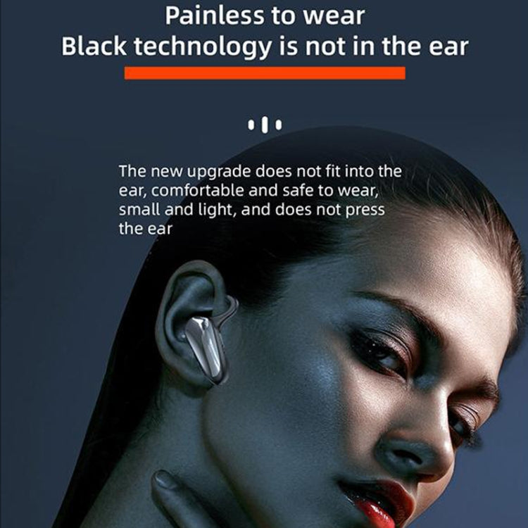 Tai nghe Bluetooth truyền âm qua xương đeo quanh tai YX02 có màn hình kỹ thuật số, YX02 Đen, YX02 Xám, YX02 Đỏ, YX02 Hồng