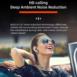 Tai nghe Bluetooth truyền âm qua xương đeo quanh tai YX02 có màn hình kỹ thuật số, YX02 Đen, YX02 Xám, YX02 Đỏ, YX02 Hồng