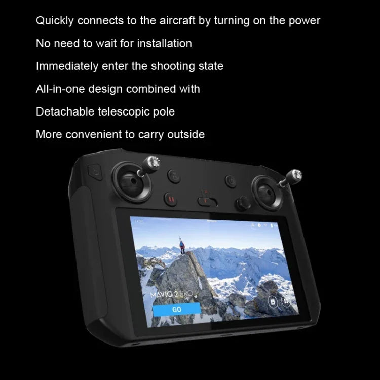 Điều khiển từ xa đã qua sử dụng có màn hình, dành cho DJI Mavic 2 Pro / Zoom / Air 2 / Air 2S / Mini 2, DJI Mavic 2 Pro
