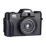 Máy ảnh kỹ thuật số màn hình gập retro R10 4K HD 48MP, phiên bản đơn giản R10