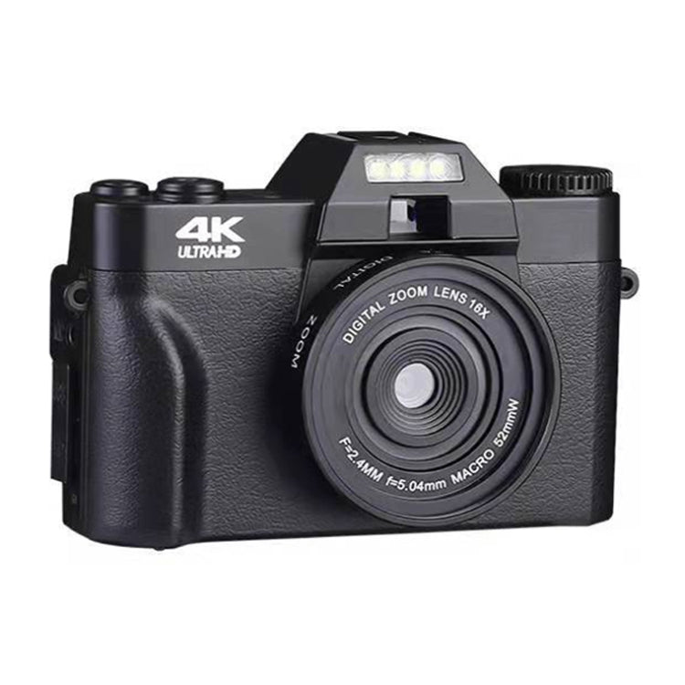 Máy ảnh kỹ thuật số màn hình gập retro R10 4K HD 48MP, phiên bản đơn giản R10