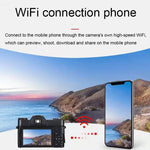 Máy ảnh kỹ thuật số màn hình gập retro R10 4K HD 48MP, phiên bản đơn giản R10