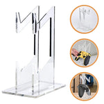 Giá đỡ lưu trữ tay cầm chơi game acrylic hai lớp cho PS4/ PS5/ PS3, dành cho PS4/ PS5/ PS3
