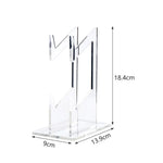 Giá đỡ lưu trữ tay cầm chơi game acrylic hai lớp cho PS4/ PS5/ PS3, dành cho PS4/ PS5/ PS3