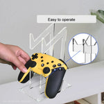 Giá đỡ lưu trữ tay cầm chơi game acrylic hai lớp cho PS4/ PS5/ PS3, dành cho PS4/ PS5/ PS3