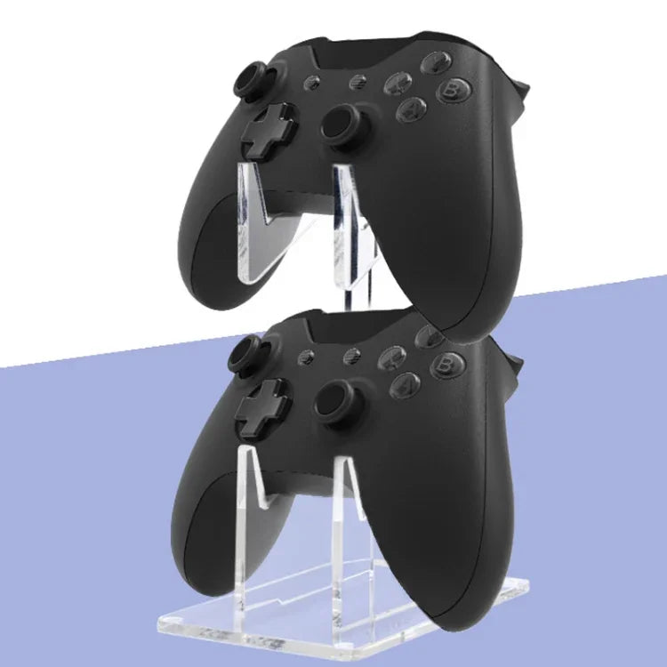 Giá đỡ lưu trữ tay cầm chơi game acrylic hai lớp cho PS4/ PS5/ PS3, dành cho PS4/ PS5/ PS3