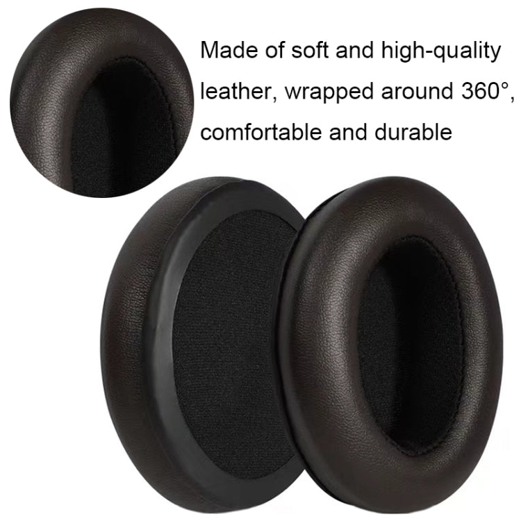 2 miếng bọc mút tai nghe mềm mại thoải mái cho Sennheiser Momentum, Màu: Đen Protein, Đen Protein, Nâu Protein, Da cừu Đen, Da cừu Nâu
