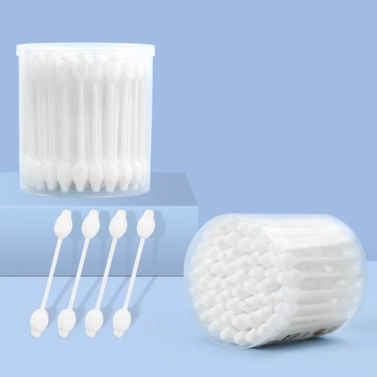 2 Hộp Tăm Bông Thú Cưng Dụng Cụ Vệ Sinh Tai Mèo Chó, Tăm Bông Thú Cưng