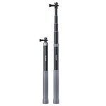 Gậy tự sướng monopod sợi carbon 1,2m TELESIN với vít 1/4 cho camera hành động, dài 1,2m
