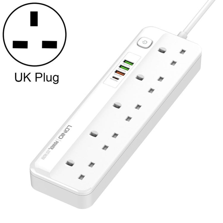 Ổ cắm sạc nhanh đa chức năng LDNIO 5+4 cổng cho du lịch, gia đình, văn phòng