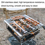 Outdoor Fish Bone Barbecue Steak 304 Stainless Steel Barbecue Stick, Cat Face Style Barbecue Stick, Hook Style Barbecue Stick