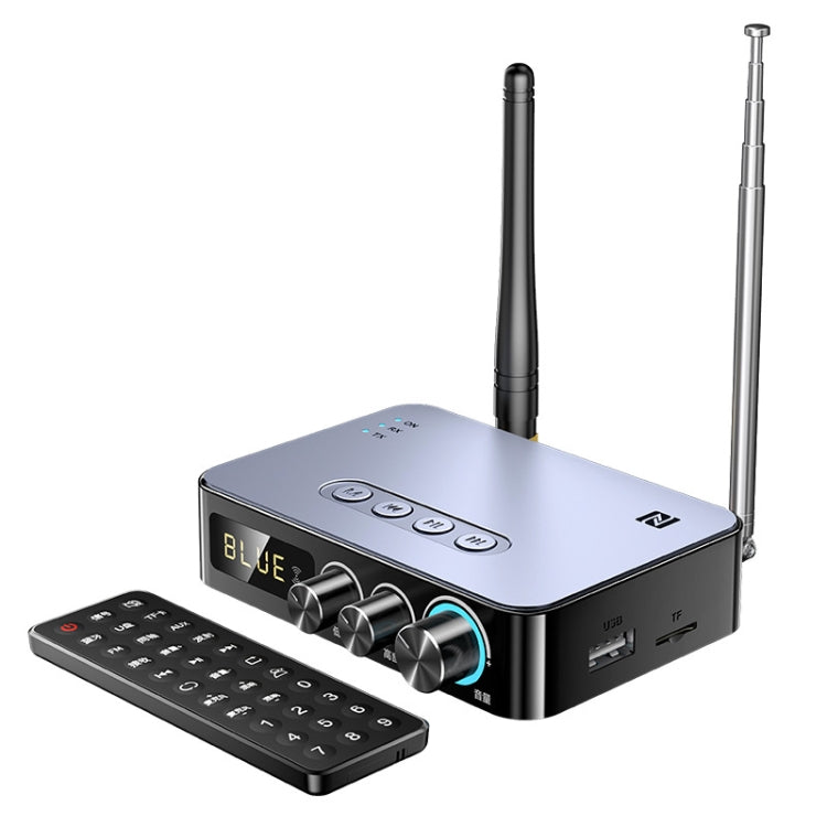 M9 Pro 5.1 Bộ thu Bluetooth Bộ phát FM Radio 4 trong 1 Bộ chuyển đổi âm thanh NFC, M9 Pro