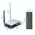 M9 Pro 5.1 Bộ thu Bluetooth Bộ phát FM Radio 4 trong 1 Bộ chuyển đổi âm thanh NFC, M9 Pro
