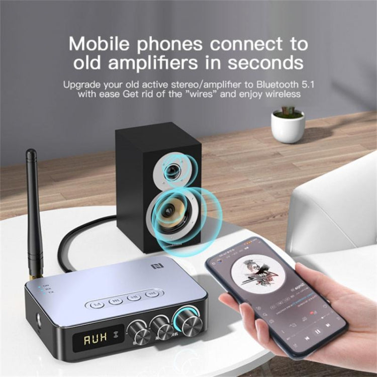 M9 Pro 5.1 Bộ thu Bluetooth Bộ phát FM Radio 4 trong 1 Bộ chuyển đổi âm thanh NFC, M9 Pro