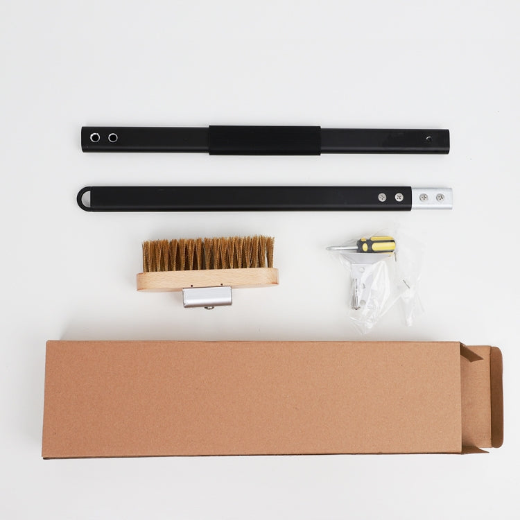 Chổi lò nướng dày, xẻng chuyển nhà, cán hợp kim 40cm