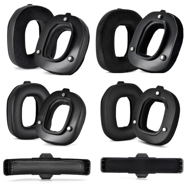 Phụ kiện thay thế tai nghe Logitech Astro A50 Gen4, Thông số:, 2 miếng bọc tai da Protein, 2 miếng bọc tai da + nhung, 2 miếng bọc tai lưới bóng đá, 2 miếng bọc tai nhung, 1 thanh đỡ đầu da Protein, 1 thanh đỡ đầu nhung