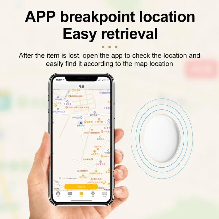 Thiết bị chống mất Bluetooth R20 định vị GPS cho thú cưng, trẻ em, người già, đóng gói hộp màu, kèm bộ bảo vệ