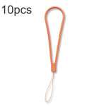 10pcs  Silicone Woven Pattern  Cell Phone Lanyard Anti-loss Hand Rope, Dark Night Green, White, Grass Purple, Light Green, Clove Purple, Antique White, Black, Red, Matcha Green, Lemon Yellow, Shallow Purple, Sand Pink, Sugar Orange, Tea Red            ...