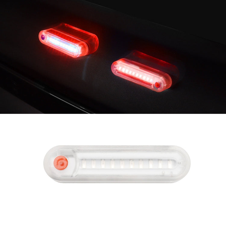Đèn cảnh báo nhấp nháy năng lượng mặt trời chống va chạm phía sau xe máy, đèn đỏ, đèn xanh, đèn nhiều màu, đèn nhiều màu sáng