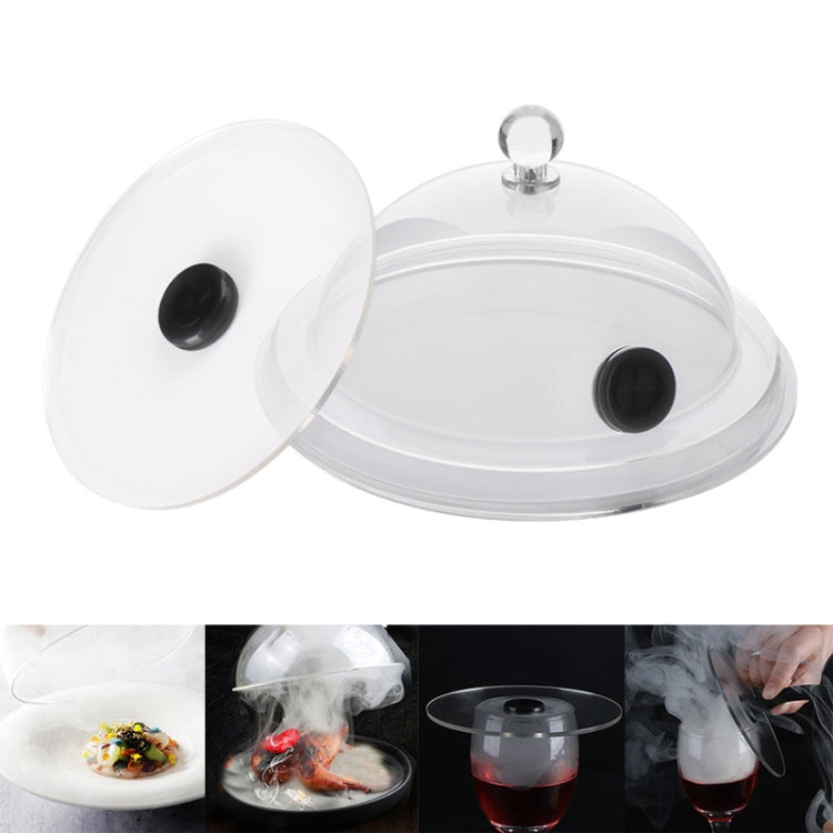 Máy hút khói bếp acrylic cho cocktail, máy hút khói