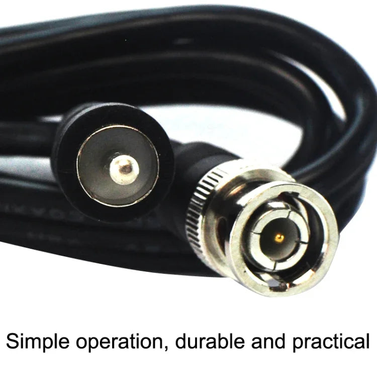 Cáp kết nối BNC đực sang RCA đực, cáp đồng trục video HD bằng đồng, cáp giám sát, Chiều dài:, 1m, 1.5m, 2m, 3m, 5m