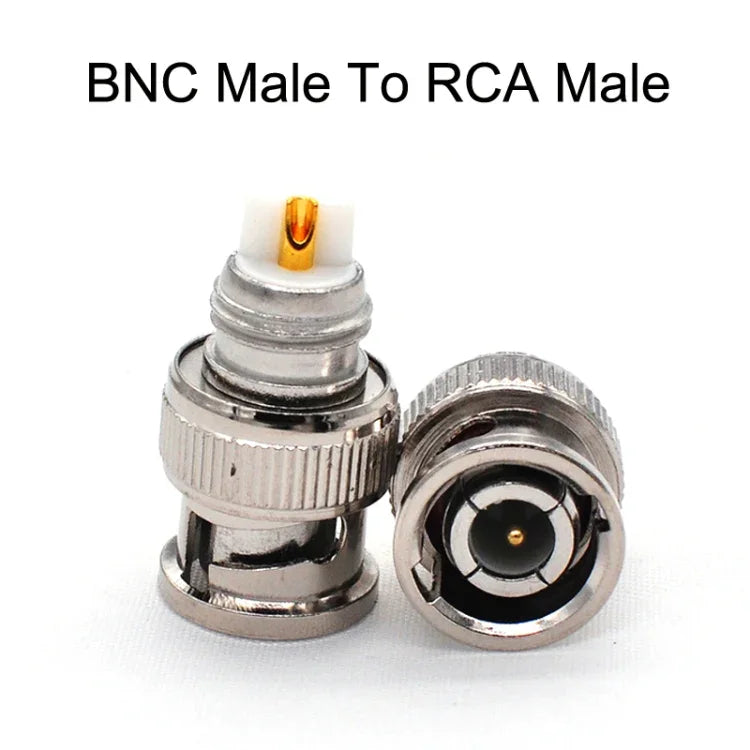 Cáp kết nối BNC đực sang RCA đực, cáp đồng trục video HD bằng đồng, cáp giám sát, Chiều dài:, 1m, 1.5m, 2m, 3m, 5m