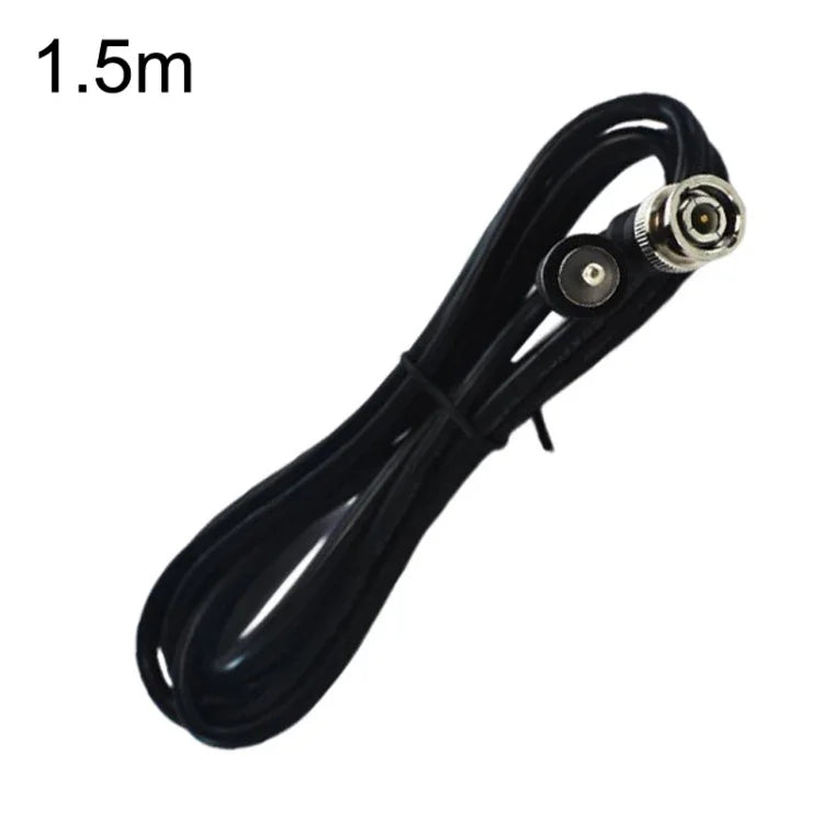 Cáp kết nối BNC đực sang RCA đực, cáp đồng trục video HD bằng đồng, cáp giám sát, Chiều dài:, 1m, 1.5m, 2m, 3m, 5m