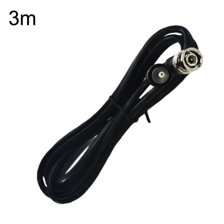 Cáp kết nối BNC đực sang RCA đực, cáp đồng trục video HD bằng đồng, cáp giám sát, Chiều dài:, 1m, 1.5m, 2m, 3m, 5m