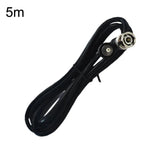 Cáp kết nối BNC đực sang RCA đực, cáp đồng trục video HD bằng đồng, cáp giám sát, Chiều dài:, 1m, 1.5m, 2m, 3m, 5m