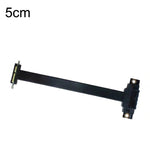 Cáp mở rộng card đồ họa / card mạng không dây PCI-E 3.0 1X góc 90 độ, Chiều dài cáp:, 5cm, 10cm, 15cm, 20cm, 25cm, 30cm, 40cm, 50cm