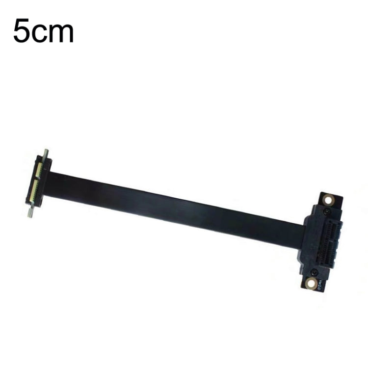 Cáp mở rộng card đồ họa / card mạng không dây PCI-E 3.0 1X góc 90 độ, Chiều dài cáp:, 5cm, 10cm, 15cm, 20cm, 25cm, 30cm, 40cm, 50cm