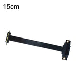 Cáp mở rộng card đồ họa / card mạng không dây PCI-E 3.0 1X góc 90 độ, Chiều dài cáp:, 5cm, 10cm, 15cm, 20cm, 25cm, 30cm, 40cm, 50cm