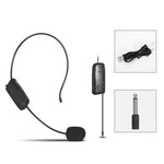 Micro không dây UHF tai nghe micro lavalier, một cho một, một cho hai