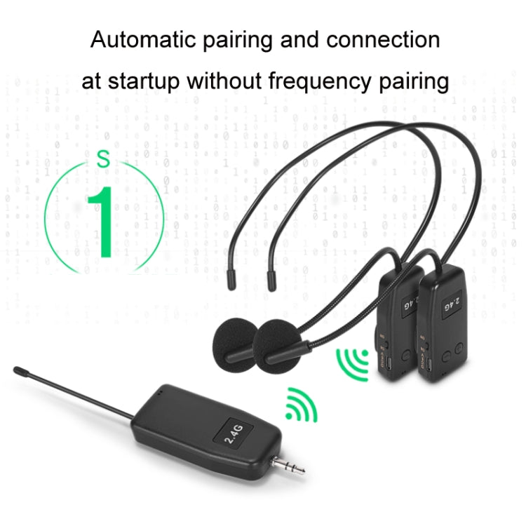 Micro không dây UHF tai nghe micro lavalier, một cho một, một cho hai