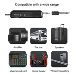 Micro không dây UHF tai nghe micro lavalier, một cho một, một cho hai