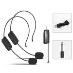 Micro không dây UHF tai nghe micro lavalier, một cho một, một cho hai
