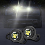 Car LED Ultra -Bright Electric Eye Reversing Light External Bulb Modified Universal Auxiliary Light, Style:, Long Bright Black Shell, Long Bright Silver Shell, Long Bright After 3 Flashes Black Shell, Long Bright After 3 Flashes Silver Shell