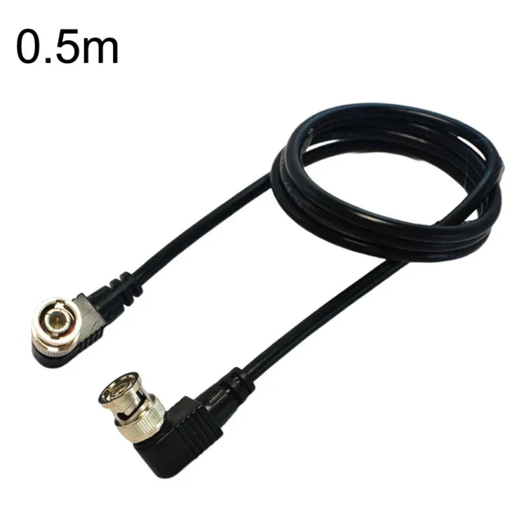 Cáp âm thanh và video cút góc BNC đực sang đực, cáp đồng trục, Chiều dài:, 0.5m, 1m, 1.5m, 2m, 3m
