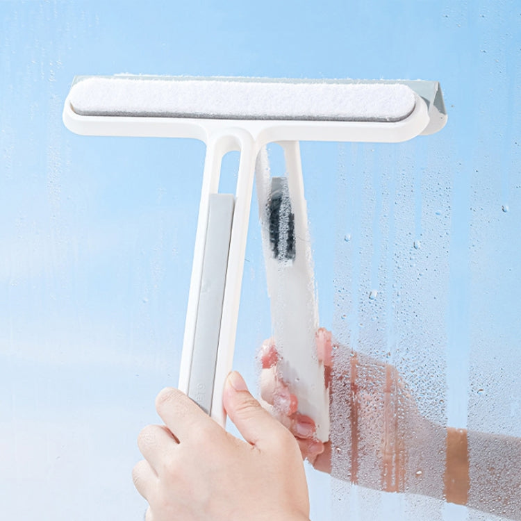 Dụng cụ lau kính 4 trong 1 với gạt nước và dao cạo gương, 4 trong 1