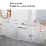 1 gói túi tắm dùng một lần dày, túi nhựa bọc thùng gỗ bồn tắm SPA