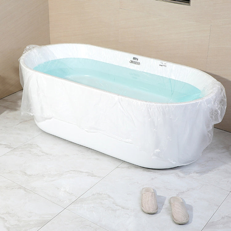 1 gói túi tắm dùng một lần dày, túi nhựa bọc thùng gỗ bồn tắm SPA