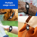 Vỏ Bảo Vệ Chống Nước IPX7 Toàn Diện Ba Chống Cho AirTag Thế Hệ 2 / AirTag Thế Hệ 1, Màu Đen, Xanh Hoàng Gia, Xanh Lục Đậm, Tím, Đỏ