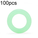 100 chiếc vòng cảnh báo phản quang silicone đa năng phát sáng cho cắm trại ngoài trời, Vòng phát sáng